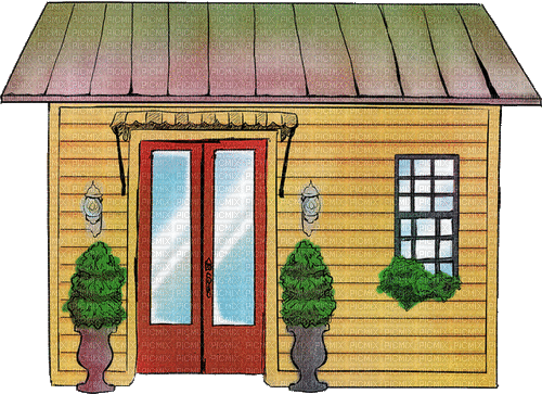 Little House - Nemokamas animacinis gif