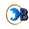 Lettre B Bijou-Dauphin - 免费动画 GIF