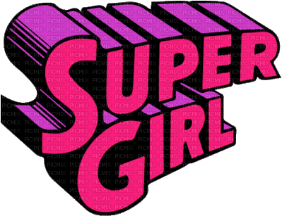 Kaz_Creations Text-Super-Girl - ücretsiz png