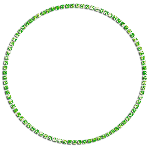 Circle.Frame.Green - zadarmo png
