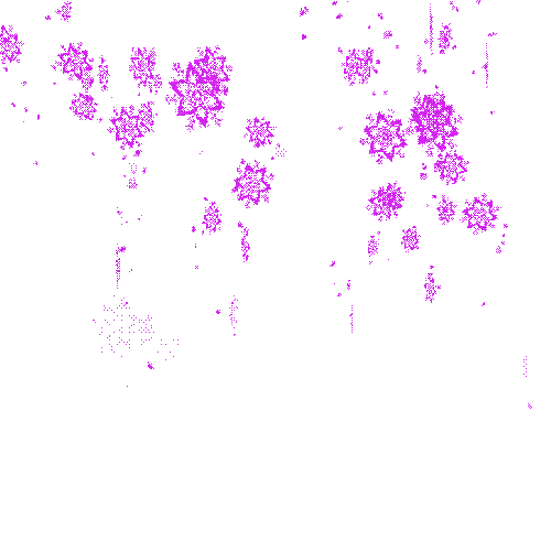 Animated.Snowflakes.Purple - Darmowy animowany GIF