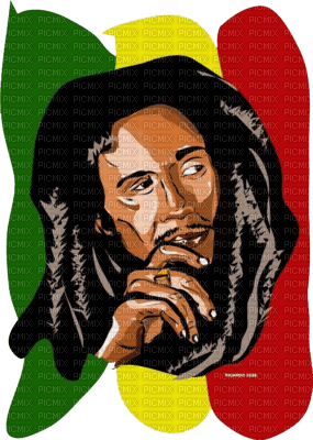 loly33 Bob Marley - png ฟรี