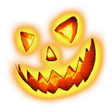 soave deco halloween pumpkin yellow orange - PNG gratuit