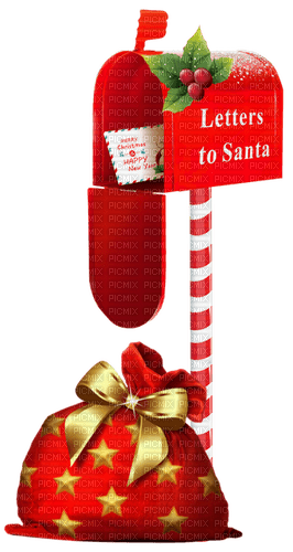Letters to Santa - PNG gratuit