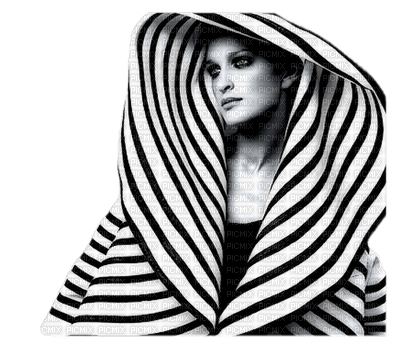 woman black and white bp - zadarmo png