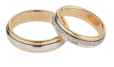 Kaz_Creations Jewellery Wedding Rings - PNG gratuit