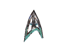 Starfleet insignia - Бесплатни анимирани ГИФ