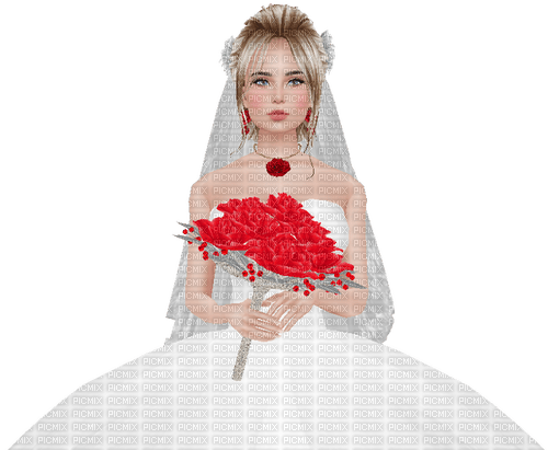 Rosy Bride - Free PNG