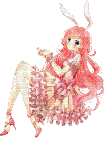 ✶ Anime Girl {by Merishy} ✶ - png gratis