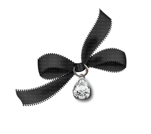 deco bow jewel pendant kikkapink - bezmaksas png