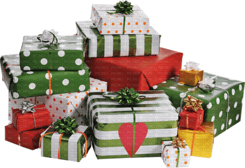 gala Christmas gifts - безплатен png