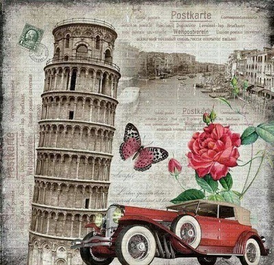 postcard vintage bp - gratis png