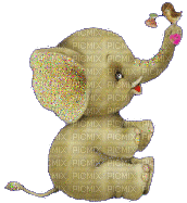 Elefant - Gratis animeret GIF
