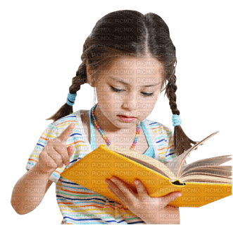 Kaz_Creations Baby Enfant Child Girl Book - png grátis