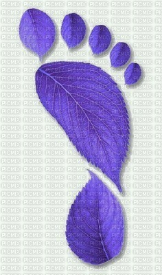 print foot leaf - gratis png