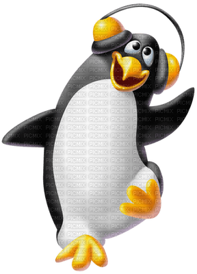 funny pinguine - Free PNG