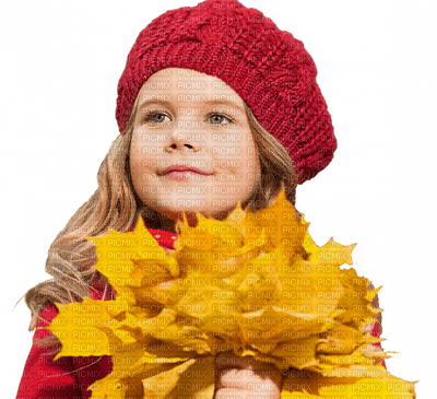 Autumn girl - gratis png