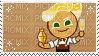 sparkling cookie stamp - nemokama png