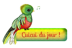 cuicui du jour - Bezmaksas animēts GIF