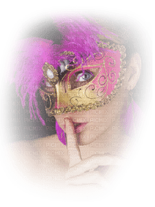 donna-maschera-kvinna maskerad-mask-minou52 - png gratis