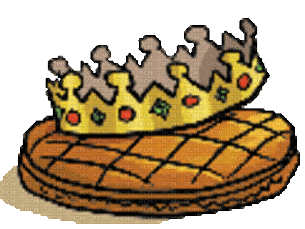 galette des roi - GIF animé gratuit