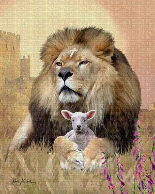 The Lion and the Lamb bp - png ฟรี