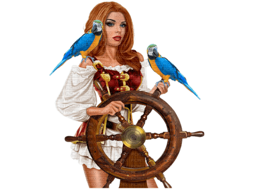 pirate girl .gif Adam64 - besplatni png