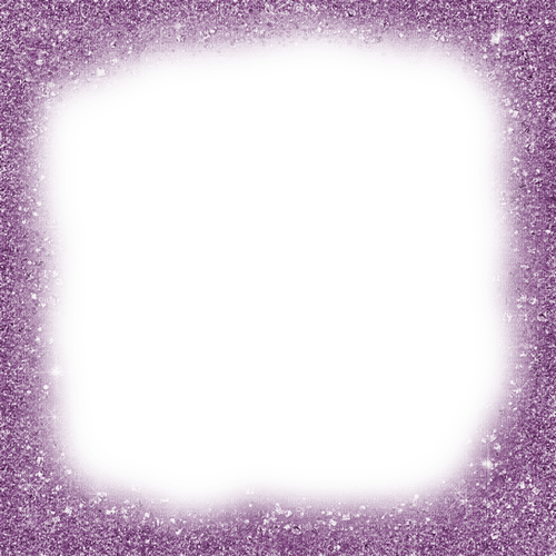 Purple Glitter Frame - By KittyKatLuv65 - 免费PNG