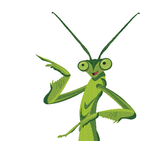 Praying Mantis Loop - GIF animado gratis