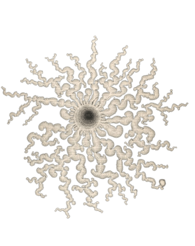 white squiggly burst - ilmainen png
