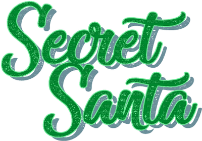 Secret Santa shhh bp - ücretsiz png