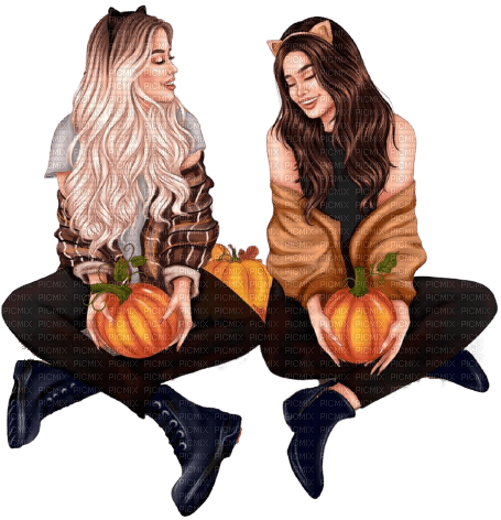 Pumpkin - Woman - png gratis