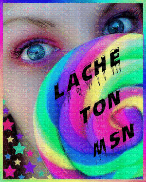 lache ton msn - Бесплатный анимированный гифка