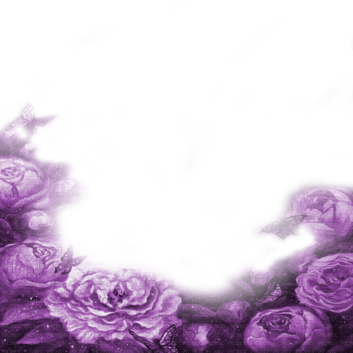 Y.A.M._Fantasy frame purple - Free PNG