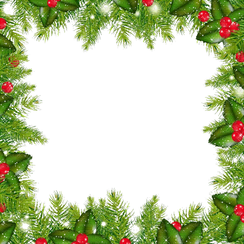 kikkapink winter christmas frame - Δωρεάν κινούμενο GIF