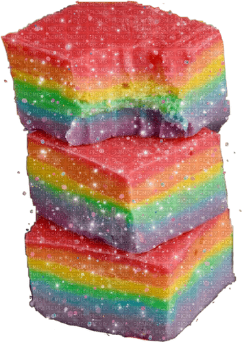 Rainbow fudge - PNG gratuit