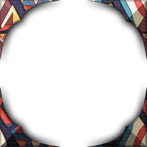 mme African pattern brown frame - bezmaksas png