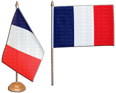 patymirabelle drapeau francais - Бесплатный анимированный гифка