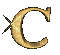 Kaz_Creations Alphabets Glitter Sparkle Letter C - Ücretsiz animasyonlu GIF