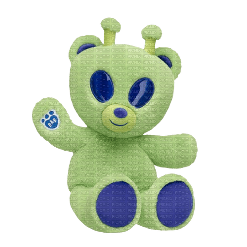 build a bear alien bear plush - png gratis