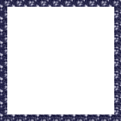 blue stars  glitter frame - GIF เคลื่อนไหวฟรี