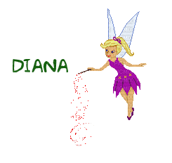 Kaz_Creations Names Diana Animated - GIF animé gratuit