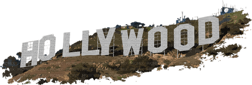Hollywood Schriftzug - png ฟรี