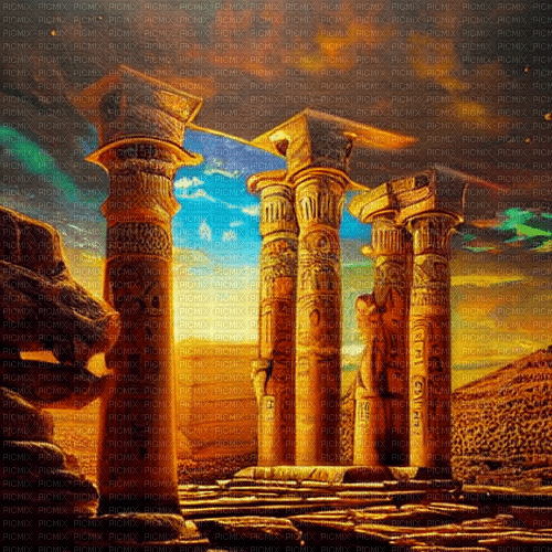 kikkapink ancient egypt background - Free PNG
