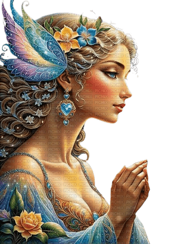 fantasy fairy woman - png ฟรี
