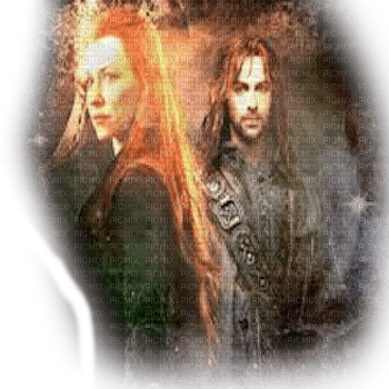 the hobbit kili and tauriel - Free PNG