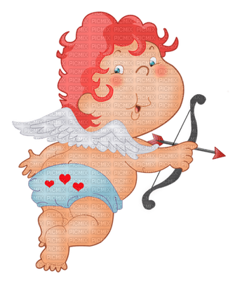 Kaz_Creations Valentine Deco Love Cute Cupid - besplatni png