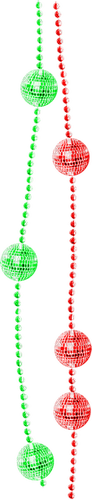 Balls.Beads.Red.Green - zdarma png