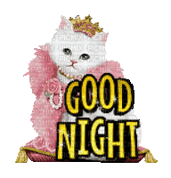 Nina goodnight - Animovaný GIF zadarmo