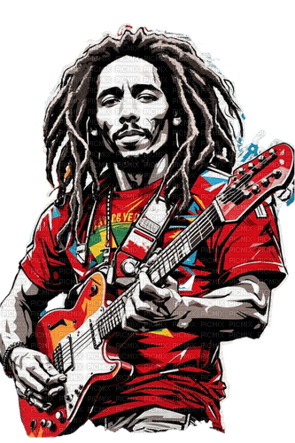 Bob Marley - - Rubicat - zdarma png